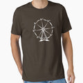 Ferrous Ferris Wheel by TheShirtYurt Unisex T-shirt, Sweatshirt, Hoodie, Long Sleeve Tee - T-Shirt, Sweatshirt, Hoodie