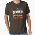 Cleveland Football Team - Fans from Germany by KunstStoff Unisex T-shirt, Sweatshirt, Hoodie, Long Sleeve Tee - T-Shirt, Sweatshirt, Hoodie