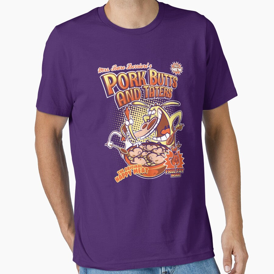 Pork butts and taters by scoweston Unisex T-shirt, Sweatshirt, Hoodie, Long Sleeve Tee - T-Shirt, Sweatshirt, Hoodie