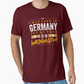 Washington Football Team - Fans from Germany by KunstStoff Unisex T-shirt, Sweatshirt, Hoodie, Long Sleeve Tee - T-Shirt, Sweatshirt, Hoodie