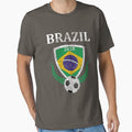 Brazil Soccer Shirt for Russia 2018 by SacCityThreads Unisex T-shirt, Sweatshirt, Hoodie, Long Sleeve Tee - T-Shirt, Sweatshirt, Hoodie