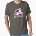 Soccer mom leopard cute - football mom by Studio624 Unisex T-shirt, Sweatshirt, Hoodie, Long Sleeve Tee - T-Shirt, Sweatshirt, Hoodie