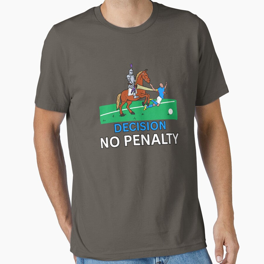 VAR check to the Rescue: Decision - No Penalty by Melty Shirts Unisex T-shirt, Sweatshirt, Hoodie, Long Sleeve Tee - T-Shirt, Sweatshirt, Hoodie