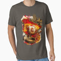 Spain Football Map Art | Soccer Fan Graphic | La Roja Inspired Spanish Football Design by TheWorldGameStudio - T-Shirt, Sweatshirt, Hoodie