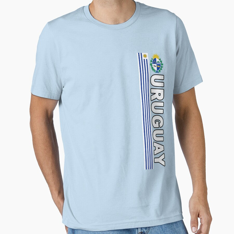 Uruguay Deluxe National Sports Team Fan Design by merchhost Unisex T-shirt, Sweatshirt, Hoodie, Long Sleeve Tee - T-Shirt, Sweatshirt, Hoodie