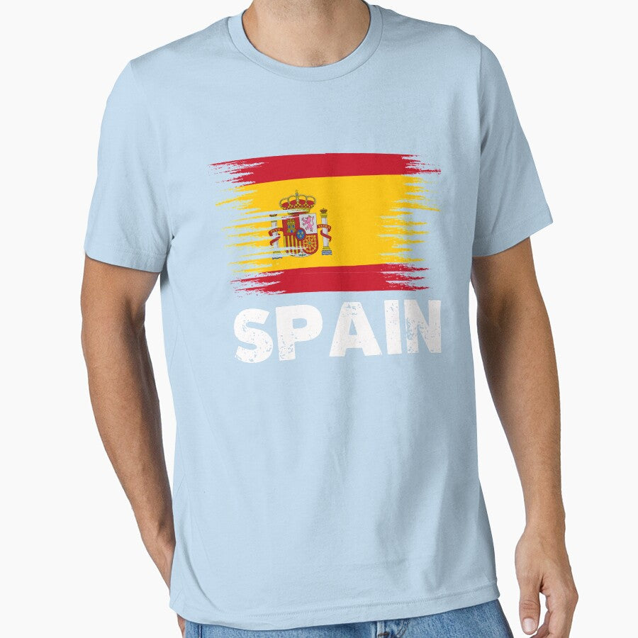 Spain - Spanish Flag Art | Sports Soccer Football Gift by melsens Unisex T-shirt, Sweatshirt, Hoodie, Long Sleeve Tee - T-Shirt, Sweatshirt, Hoodie