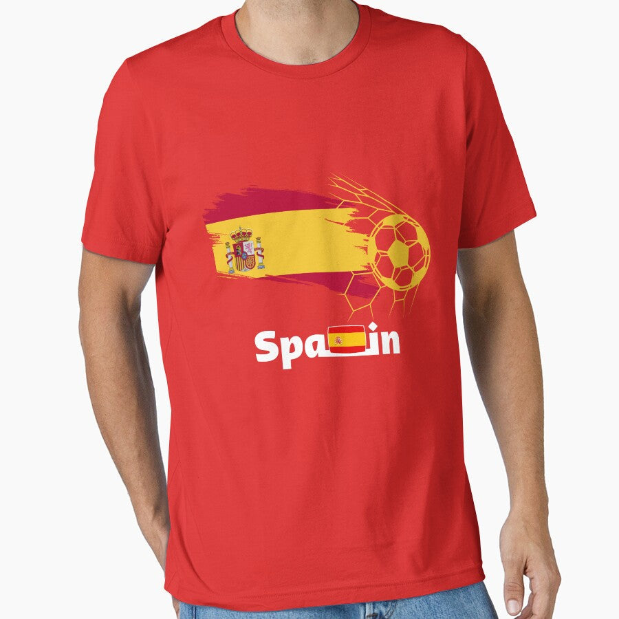 spain national team t-shirt by lattakiafashion Unisex T-shirt, Sweatshirt, Hoodie, Long Sleeve Tee - T-Shirt, Sweatshirt, Hoodie