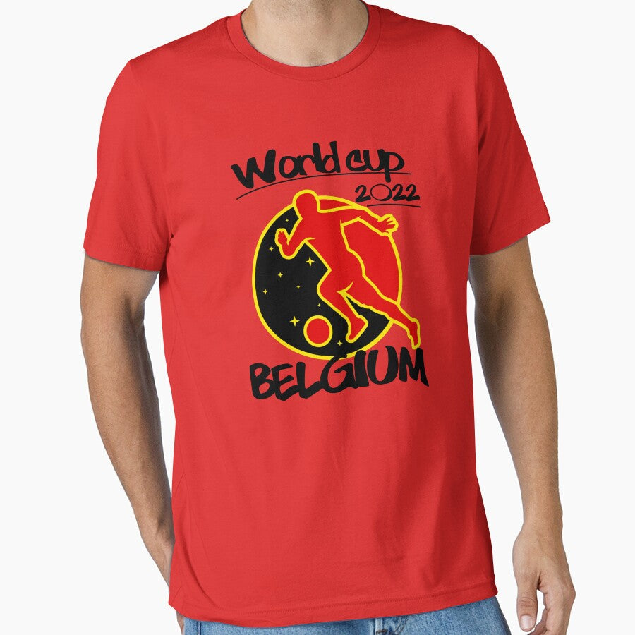 Belgium World Cup 2022 by Salukeart Unisex T-shirt, Sweatshirt, Hoodie, Long Sleeve Tee - T-Shirt, Sweatshirt, Hoodie
