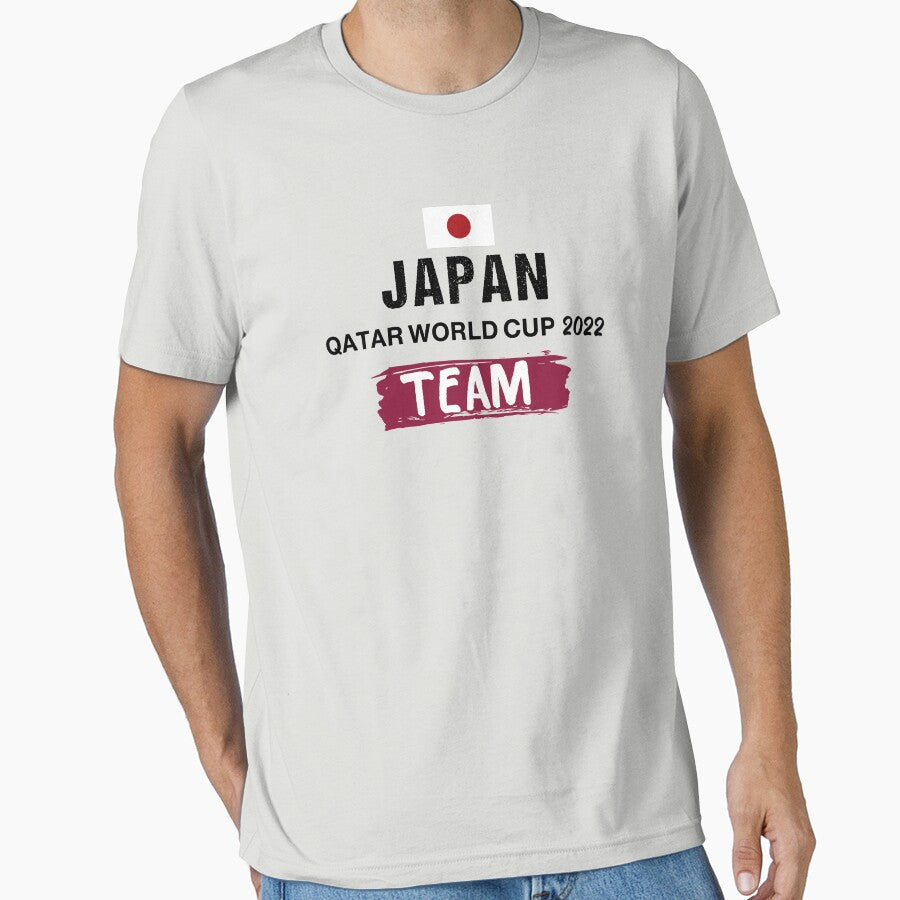 JAPAN   World Cup Football Soccer fan Qatar 2022 by cheslie-style Unisex T-shirt, Sweatshirt, Hoodie, Long Sleeve Tee - T-Shirt, Sweatshirt, Hoodie