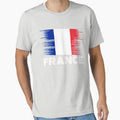 France - French Flag Art | Sports Soccer Football Gift by melsens Unisex T-shirt, Sweatshirt, Hoodie, Long Sleeve Tee - T-Shirt, Sweatshirt, Hoodie