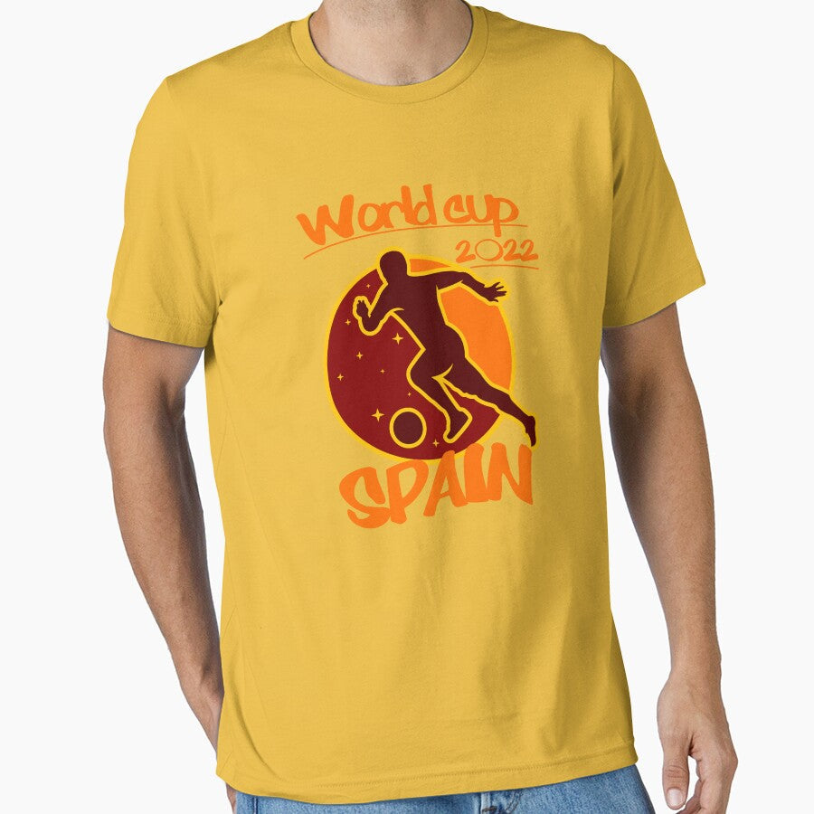 Spain World Cup 2022 by Salukeart Unisex T-shirt, Sweatshirt, Hoodie, Long Sleeve Tee - T-Shirt, Sweatshirt, Hoodie