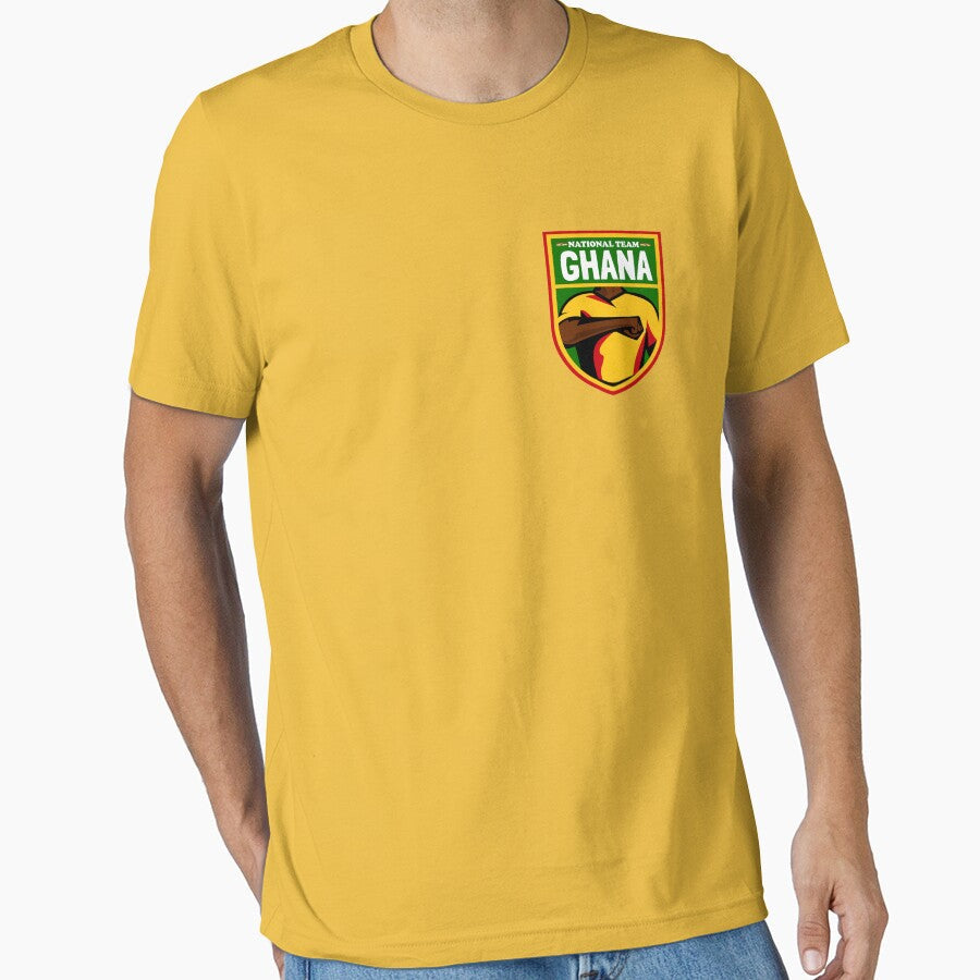 Ghana National Team Logo by Salukeart Unisex T-shirt, Sweatshirt, Hoodie, Long Sleeve Tee - T-Shirt, Sweatshirt, Hoodie