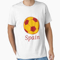 Football Fans Spain by CarlottaLai Unisex T-shirt, Sweatshirt, Hoodie, Long Sleeve Tee - T-Shirt, Sweatshirt, Hoodie