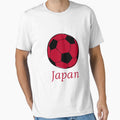 Football Fans Japan by CarlottaLai Unisex T-shirt, Sweatshirt, Hoodie, Long Sleeve Tee - T-Shirt, Sweatshirt, Hoodie
