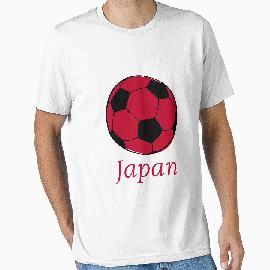 Football Fans Japan by CarlottaLai Unisex T-shirt, Sweatshirt, Hoodie, Long Sleeve Tee - T-Shirt, Sweatshirt, Hoodie