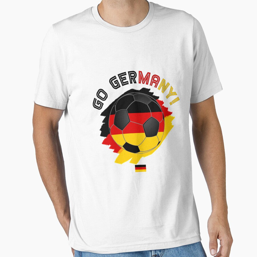 Germany Football Soccer Germany 2018 Tee Gift by Optimus-Designs Unisex T-shirt, Sweatshirt, Hoodie, Long Sleeve Tee - T-Shirt, Sweatshirt, Hoodie
