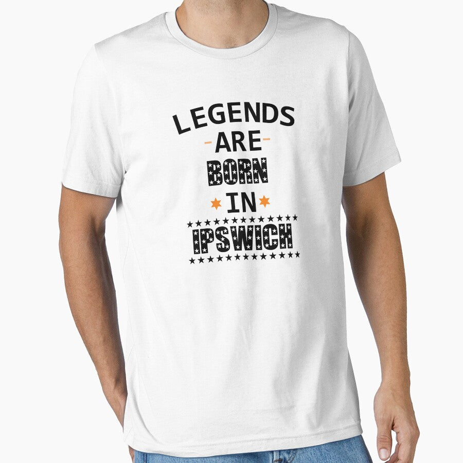 Legends Are Born In Ipswich by Mahmoud Salah Unisex T-shirt, Sweatshirt, Hoodie, Long Sleeve Tee - T-Shirt, Sweatshirt, Hoodie