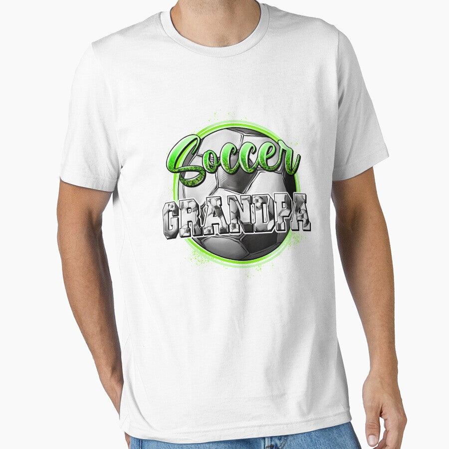Soccer Grandpa game day Soccer season father's day by TrendySisters Unisex T-shirt, Sweatshirt, Hoodie, Long Sleeve Tee - T-Shirt, Sweatshirt, Hoodie
