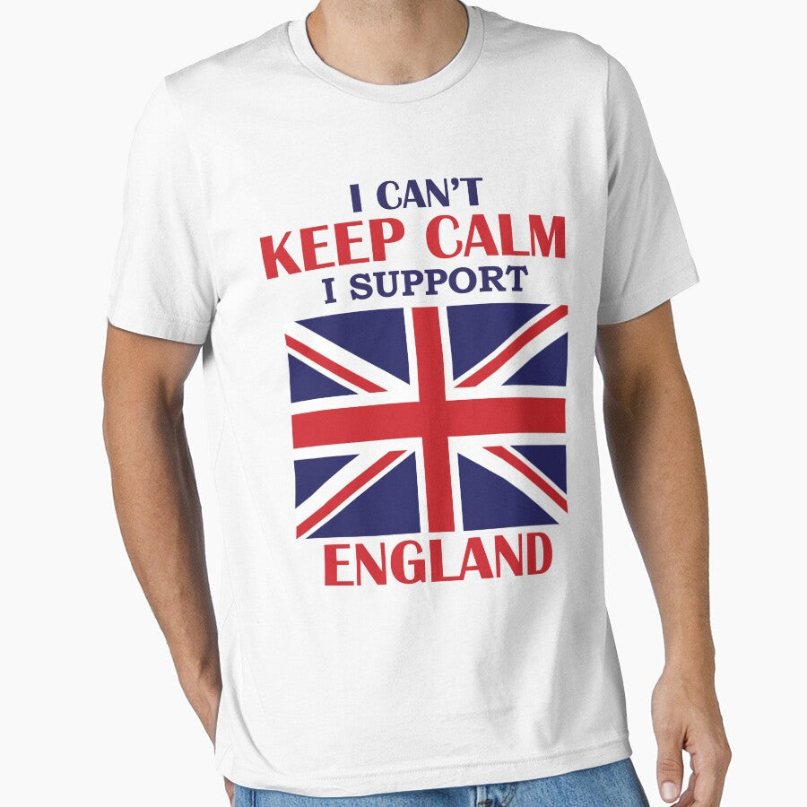 I Cant Keep Calm I Support England by beefrancky Unisex T-shirt, Sweatshirt, Hoodie, Long Sleeve Tee - T-Shirt, Sweatshirt, Hoodie