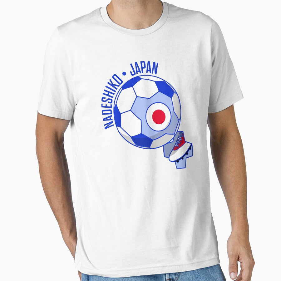 Nadeshiko Japan - Japanese Flag Soccer / Football Fan by ClickForMore Unisex T-shirt, Sweatshirt, Hoodie, Long Sleeve Tee - T-Shirt, Sweatshirt, Hoodie