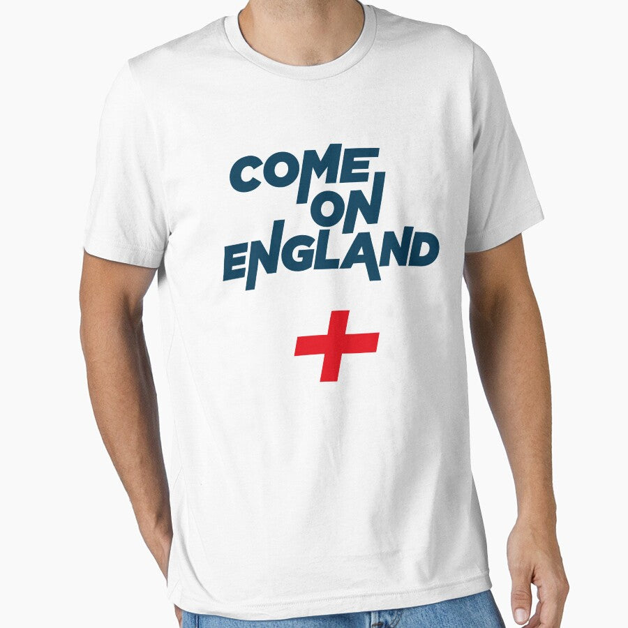Come on England - England Football by PaulSDesign Unisex T-shirt, Sweatshirt, Hoodie, Long Sleeve Tee - T-Shirt, Sweatshirt, Hoodie