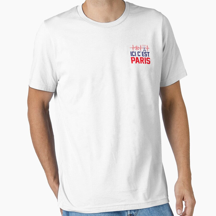 Welcome To Paris ICI C'EST Paris France Football Fans Outfit by AlvaShop Unisex T-shirt, Sweatshirt, Hoodie, Long Sleeve Tee - T-Shirt, Sweatshirt, Hoodie