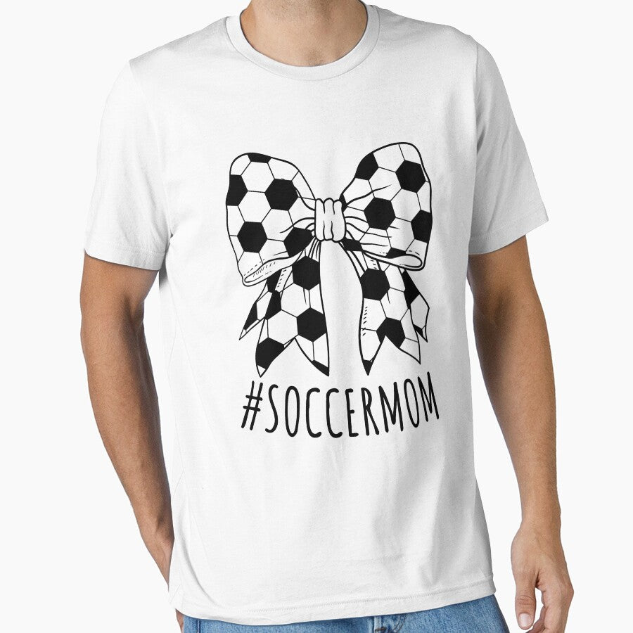 Soccer Mama Coquette Bow Soccer Mom Retro Soccer Season by KAYDEE01212  Unisex T-shirt, Sweatshirt, Hoodie, Long Sleeve Tee - T-Shirt, Sweatshirt, Hoodie