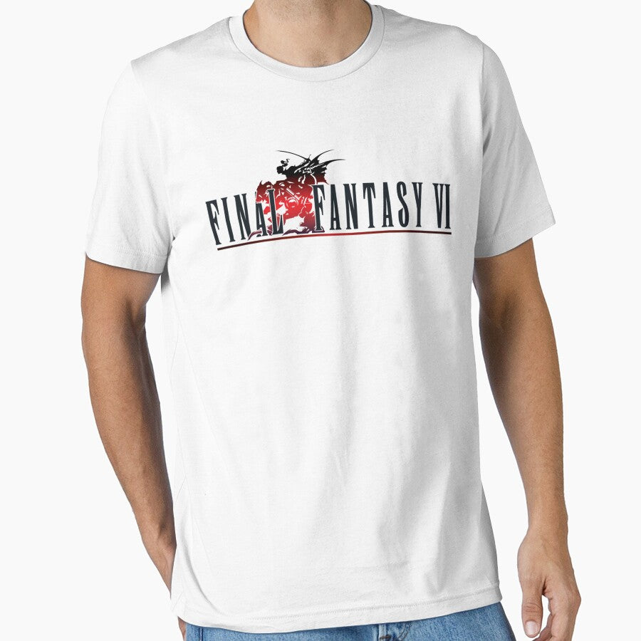 Final Fantasy 6 logo by susettejarah Unisex T-shirt, Sweatshirt, Hoodie, Long Sleeve Tee - T-Shirt, Sweatshirt, Hoodie