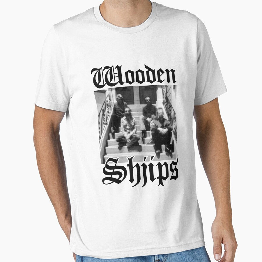 WOODEN SHJIPS BAND by MartinVillalva4 Unisex T-shirt, Sweatshirt, Hoodie, Long Sleeve Tee - T-Shirt, Sweatshirt, Hoodie