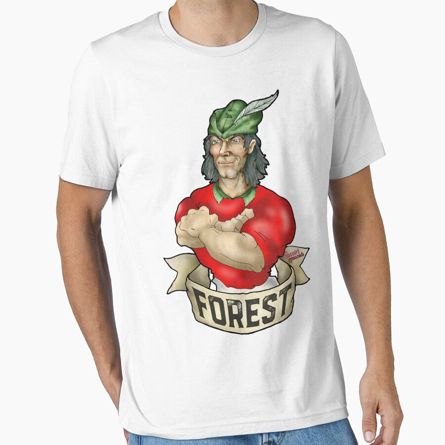 Nottingham Forest Robin Hood Mascot by WendaxStreet Unisex T-shirt, Sweatshirt, Hoodie, Long Sleeve Tee - T-Shirt, Sweatshirt, Hoodie