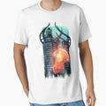 Neath Dark Waters by rbillustration Unisex T-shirt, Sweatshirt, Hoodie, Long Sleeve Tee - T-Shirt, Sweatshirt, Hoodie