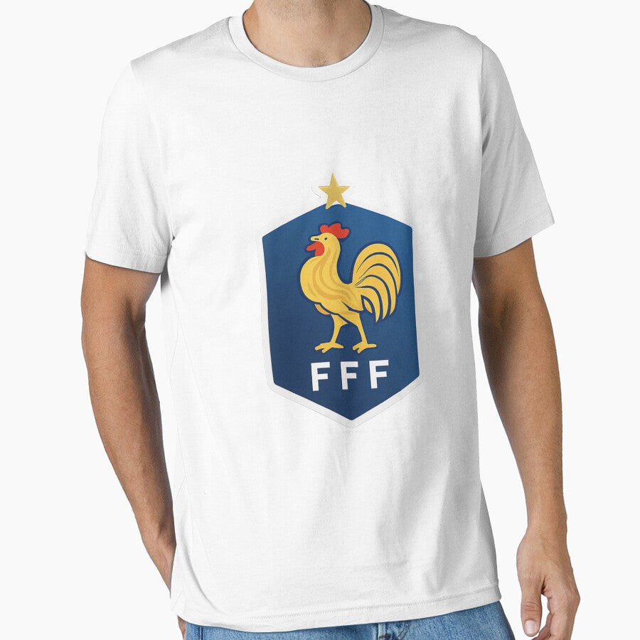 France Football Logo Stickers by rissershop Unisex T-shirt, Sweatshirt, Hoodie, Long Sleeve Tee - T-Shirt, Sweatshirt, Hoodie