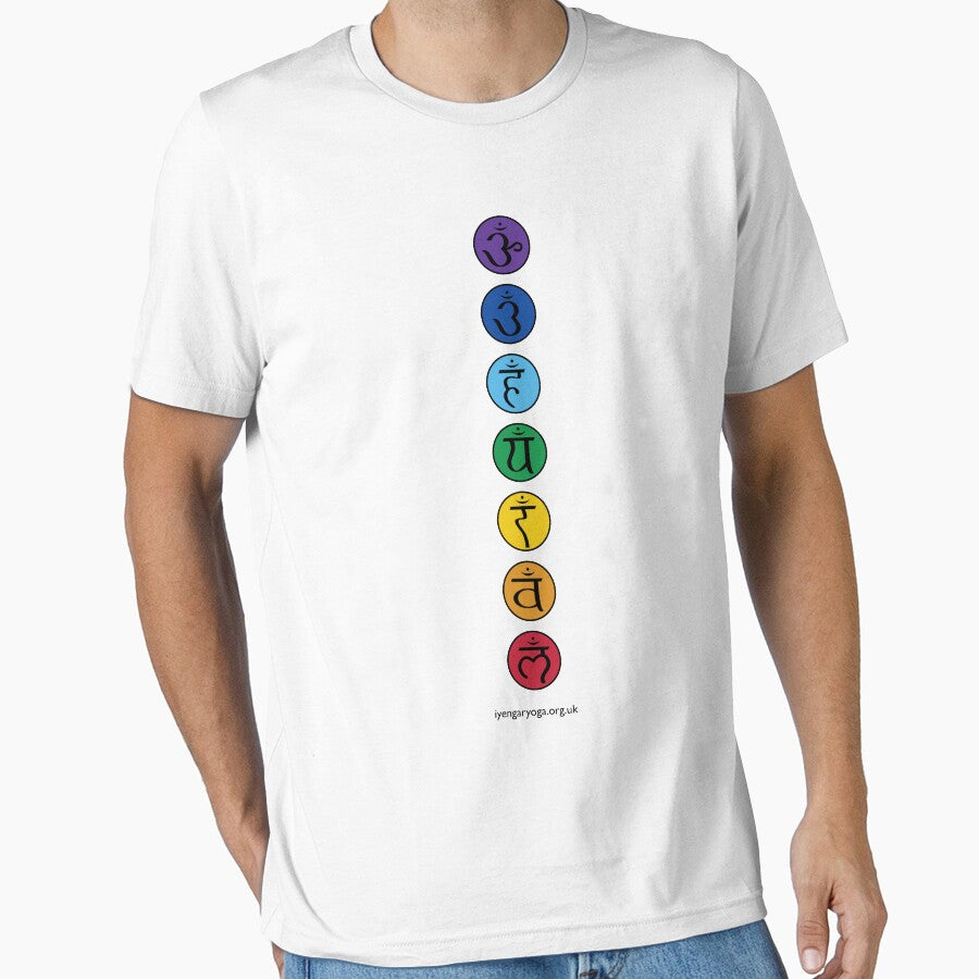 Chakras by iyengaryogauk Unisex T-shirt, Sweatshirt, Hoodie, Long Sleeve Tee - T-Shirt, Sweatshirt, Hoodie