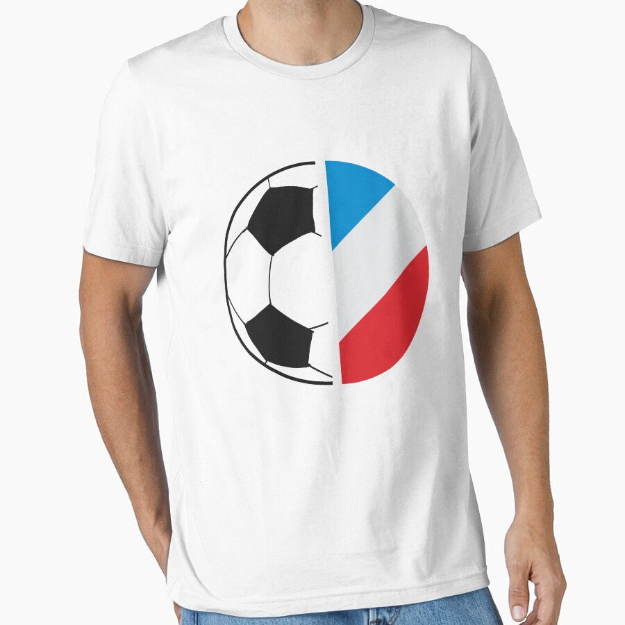 Funny Soccer Design With Frensh Flag For Soccer And Futsal Lovers by awesomedraw Unisex T-shirt, Sweatshirt, Hoodie, Long Sleeve Tee - T-Shirt, Sweatshirt, Hoodie