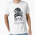 Funny Women Soccer Mom Life Bonus Mom Mothers Day sporting Mom Messy Bun by KAYDEE01212  Unisex T-shirt, Sweatshirt, Hoodie, Long Sleeve Tee - T-Shirt, Sweatshirt, Hoodie