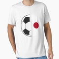 Funny Soccer Design With Japan Flag For Soccer And Futsal Lovers by awesomedraw Unisex T-shirt, Sweatshirt, Hoodie, Long Sleeve Tee - T-Shirt, Sweatshirt, Hoodie