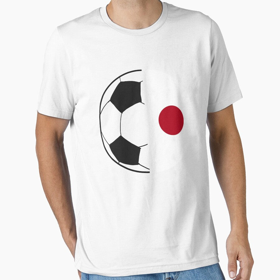 Funny Soccer Design With Japan Flag For Soccer And Futsal Lovers by awesomedraw Unisex T-shirt, Sweatshirt, Hoodie, Long Sleeve Tee - T-Shirt, Sweatshirt, Hoodie