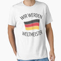 We will be world champions (German flag / sketch) by MrFaulbaum Unisex T-shirt, Sweatshirt, Hoodie, Long Sleeve Tee - T-Shirt, Sweatshirt, Hoodie