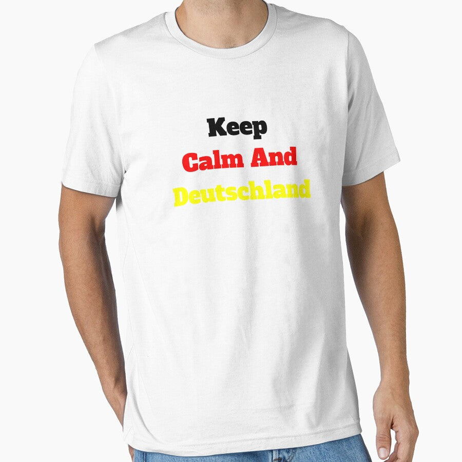 Keep Calm And Germany by dtino Unisex T-shirt, Sweatshirt, Hoodie, Long Sleeve Tee - T-Shirt, Sweatshirt, Hoodie