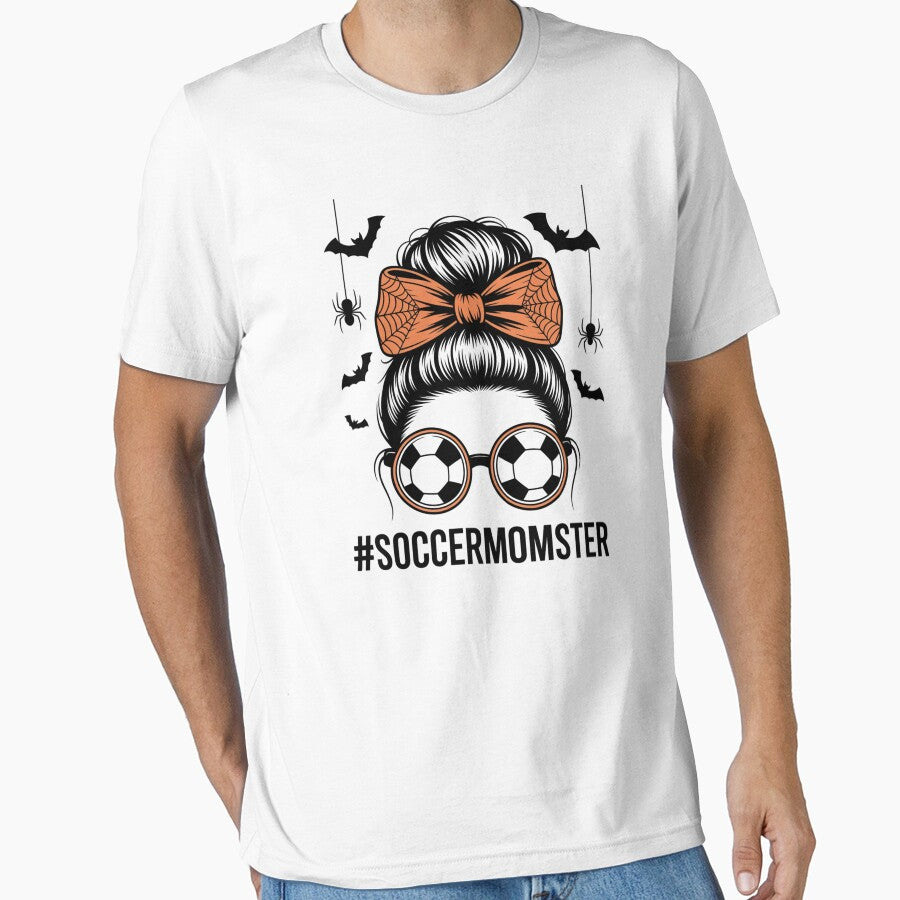 SoccerMonster - Halloween Soccer Mom Design by Gogetgiggles Unisex T-shirt, Sweatshirt, Hoodie, Long Sleeve Tee - T-Shirt, Sweatshirt, Hoodie