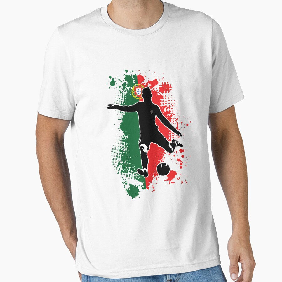 Portugal football by Apex-tees Unisex T-shirt, Sweatshirt, Hoodie, Long Sleeve Tee - T-Shirt, Sweatshirt, Hoodie