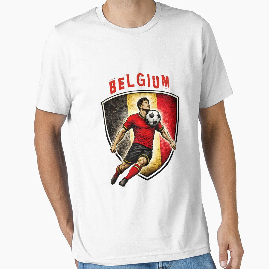 Belgium - 2026 Futbol Retro Style by Tee Nook Unisex T-shirt, Sweatshirt, Hoodie, Long Sleeve Tee - T-Shirt, Sweatshirt, Hoodie