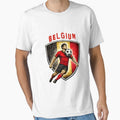 Belgium - 2026 Futbol Retro Style by Tee Nook Unisex T-shirt, Sweatshirt, Hoodie, Long Sleeve Tee - T-Shirt, Sweatshirt, Hoodie