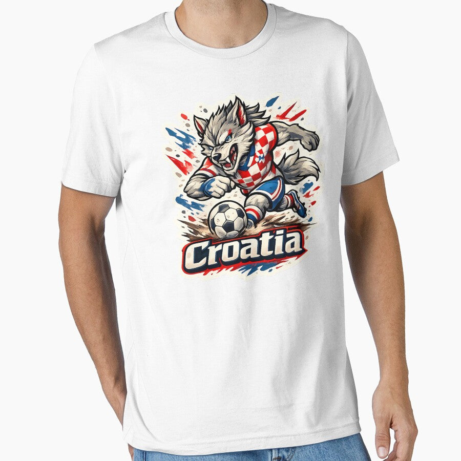Croatian Football Fan Art by Ambroa Stuff Unisex T-shirt, Sweatshirt, Hoodie, Long Sleeve Tee - T-Shirt, Sweatshirt, Hoodie