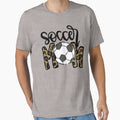 Soccer Mom Leopard by MoodyApparel Unisex T-shirt, Sweatshirt, Hoodie, Long Sleeve Tee - T-Shirt, Sweatshirt, Hoodie