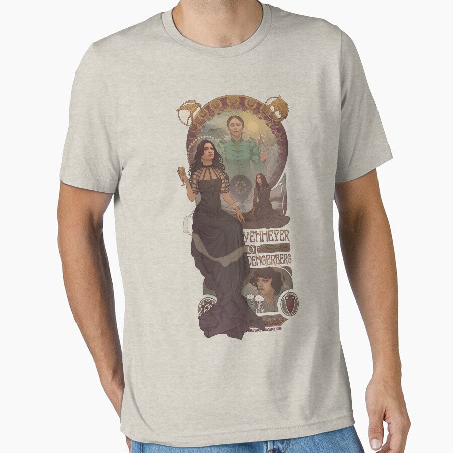 Yennefer of Vengerberg by MeganLara Unisex T-shirt, Sweatshirt, Hoodie, Long Sleeve Tee - T-Shirt, Sweatshirt, Hoodie