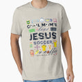 Jesus & Soccer Moms Club by BrianOMinard Unisex T-shirt, Sweatshirt, Hoodie, Long Sleeve Tee - T-Shirt, Sweatshirt, Hoodie