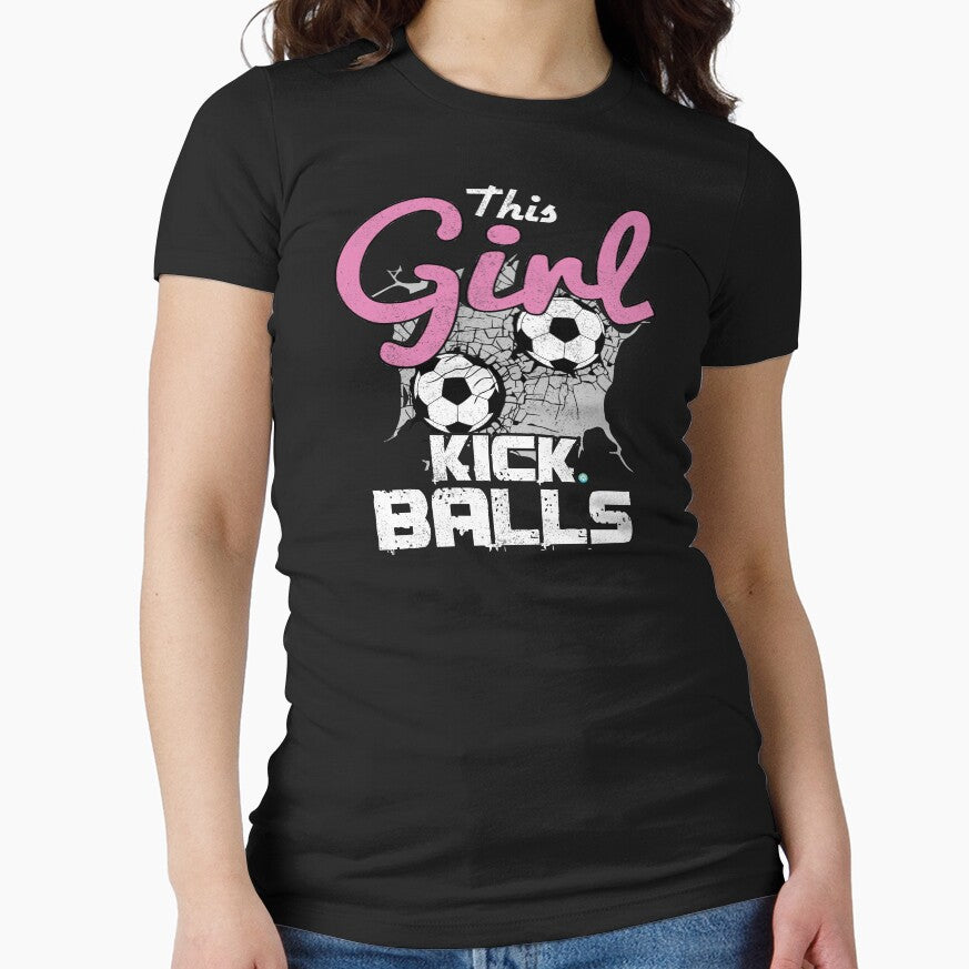 Soccer Girl by woormle Unisex T-shirt, Sweatshirt, Hoodie, Long Sleeve Tee - T-Shirt, Sweatshirt, Hoodie