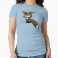 Spirit Fox - Totem Animal by Leah McNeir Unisex T-shirt, Sweatshirt, Hoodie, Long Sleeve Tee - T-Shirt, Sweatshirt, Hoodie