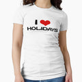 Cute Holiday Quote Design with Heart for T-Shirts, Stickers by EveOnlineStory Unisex T-shirt, Sweatshirt, Hoodie, Long Sleeve Tee - T-Shirt, Sweatshirt, Hoodie